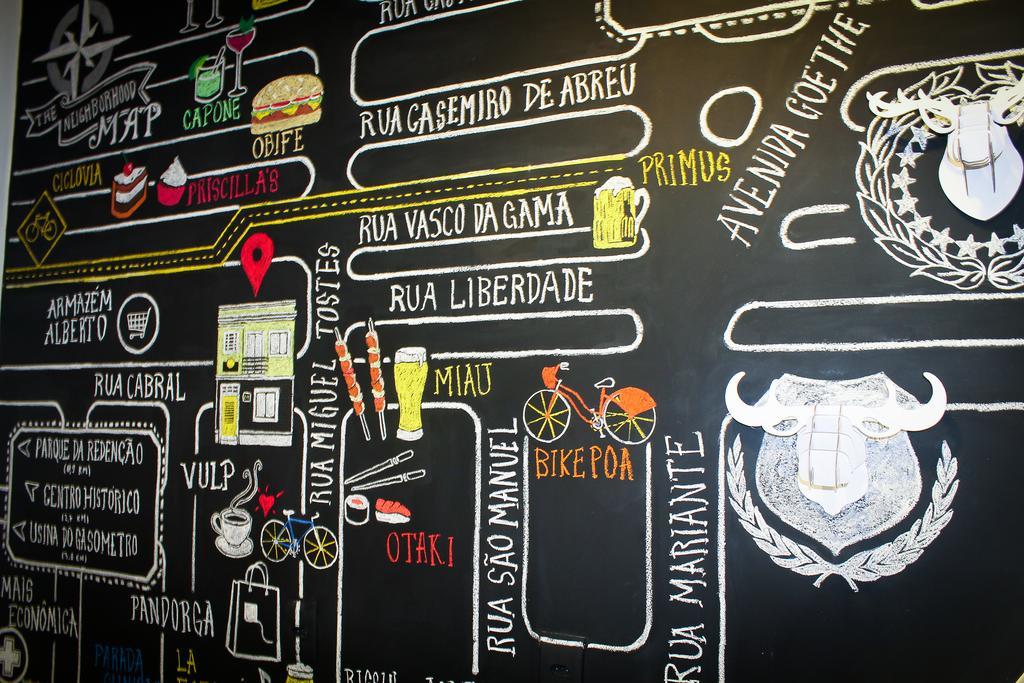 Brick Hostel Porto Alegre Eksteriør bilde